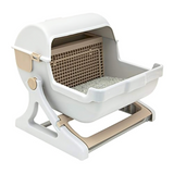 Semi-Automatic Cat Litter Box